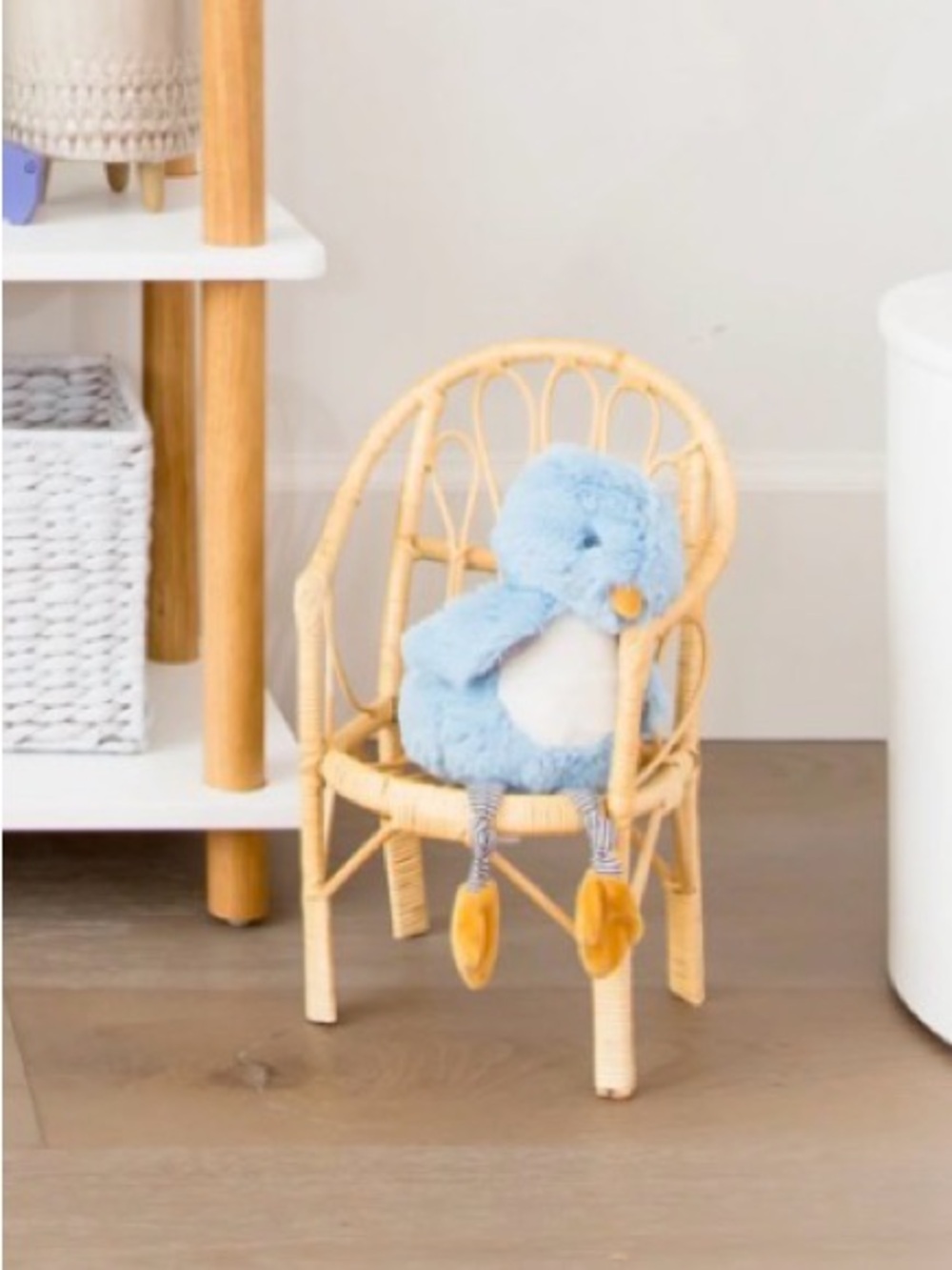Natural Rattan Doll Accent Chair World Market Cost Plus Miniature Wicker NWT 🪑